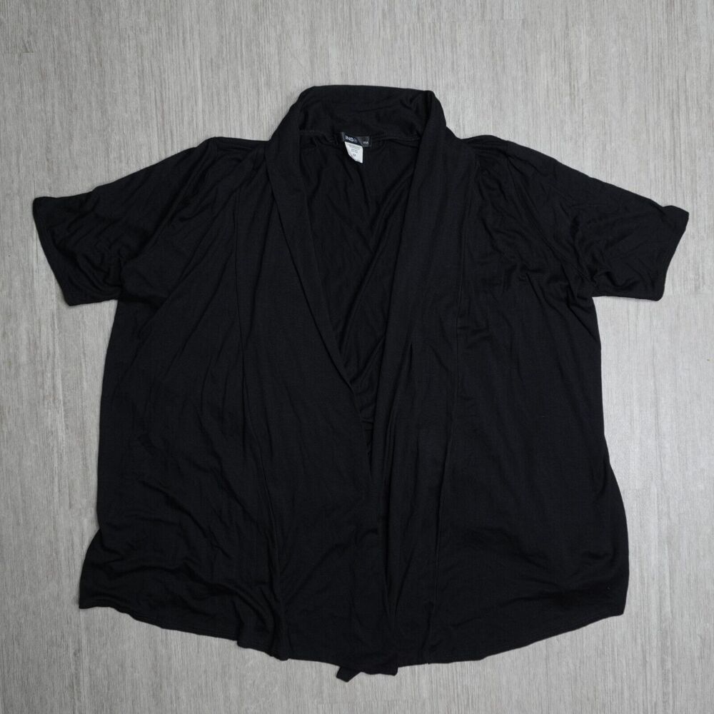 Vintage ING + Y2K Cardigan Womens 2XL Black USA Made